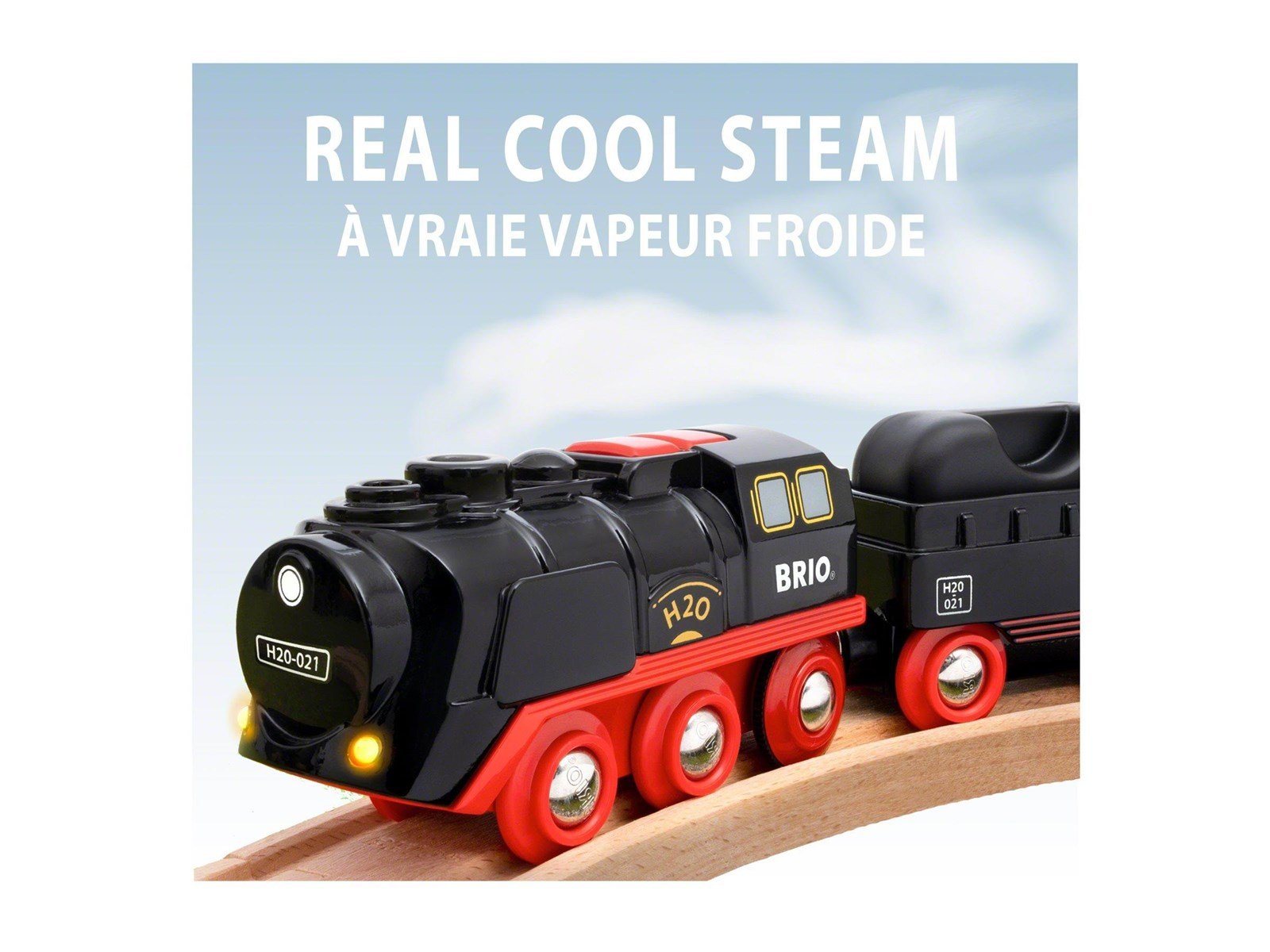 Brio Battery-Operated Steaming Train Brio Battery-Operated Steaming Train
